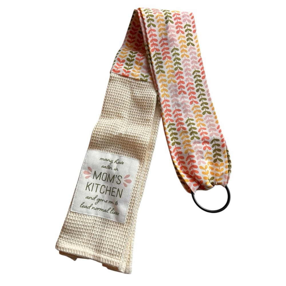 Demdaco "In Mom's Kitchen" Kitchen Boa, a wearable kitchen towel scarf Funny
